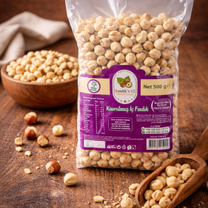 Kavrulmuş Fındık 500gr Vakumlu